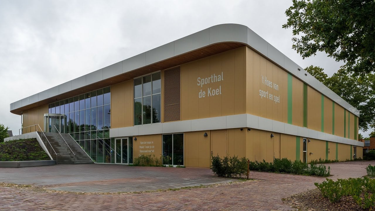 Professionele AV-installatie in Sporthal De Koel Borger | Rients Faber Licht, Beeld & Geluid