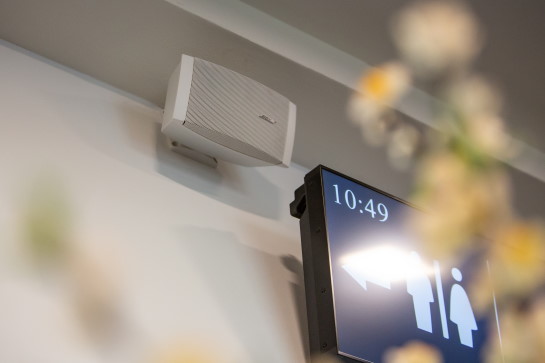 Maatwerk geluidsinstallatie werkplaats Maatwerk geluidsinstallatie werkplaats