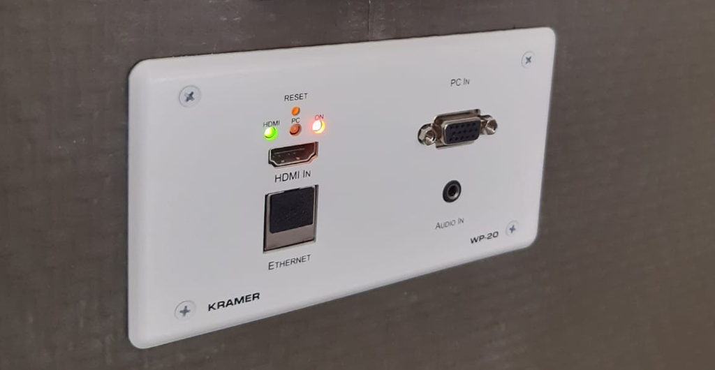 Aansluitingen voor audiovisuele middelen
